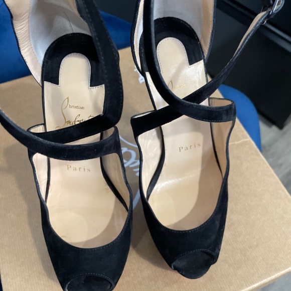 Christian Louboutin Marlenalta 150 Veau Velours - Picture 7 of 14